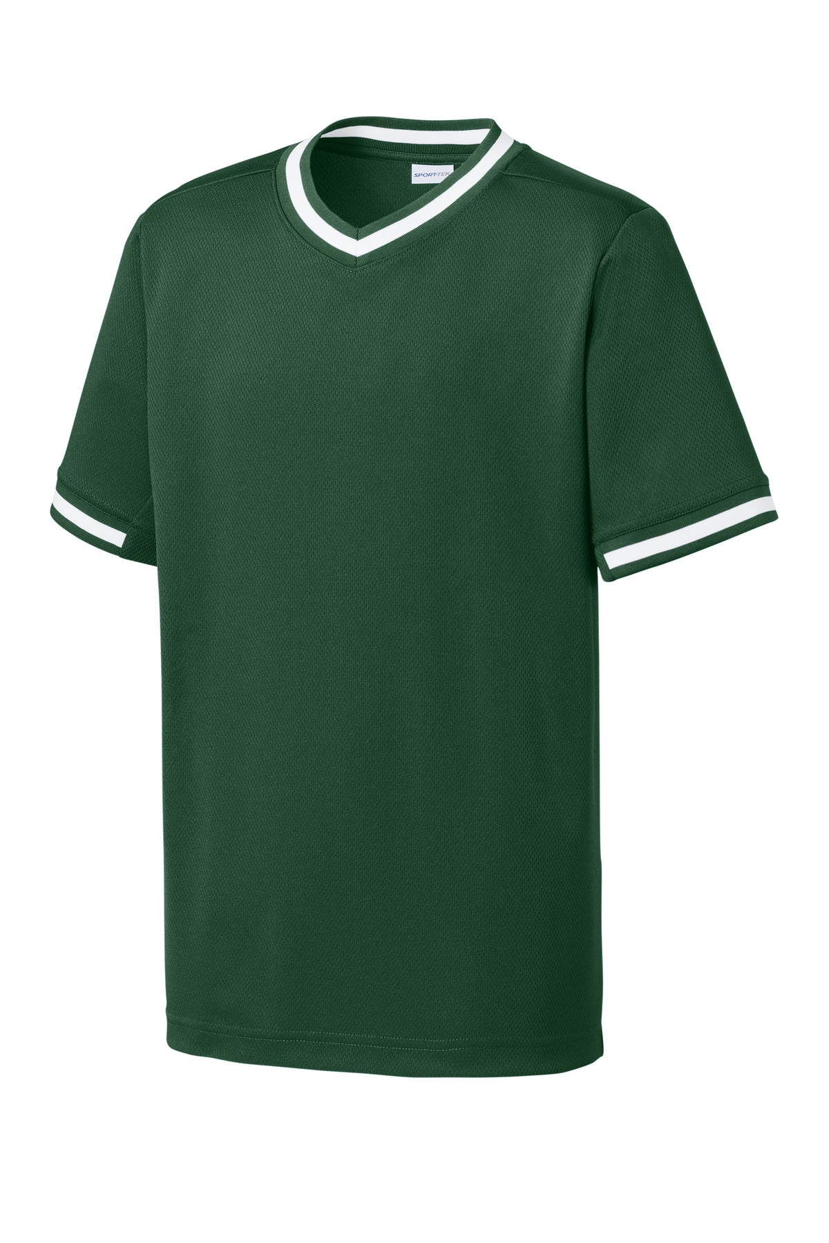 Sport-Tek® Youth Tough Mesh V-Neck Baseball Jersey YST221