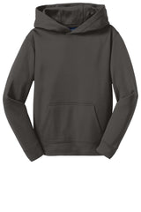 Sport-Tek® Youth Sport-Wick® Fleece Hooded Pullover. YST244