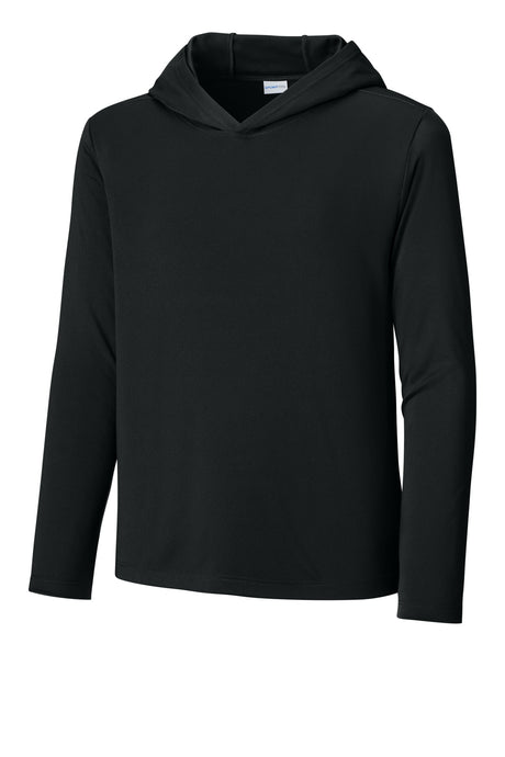 Sport-Tek® Youth Posi-UV® Pro Long Sleeve Hoodie YST420LSH - hero