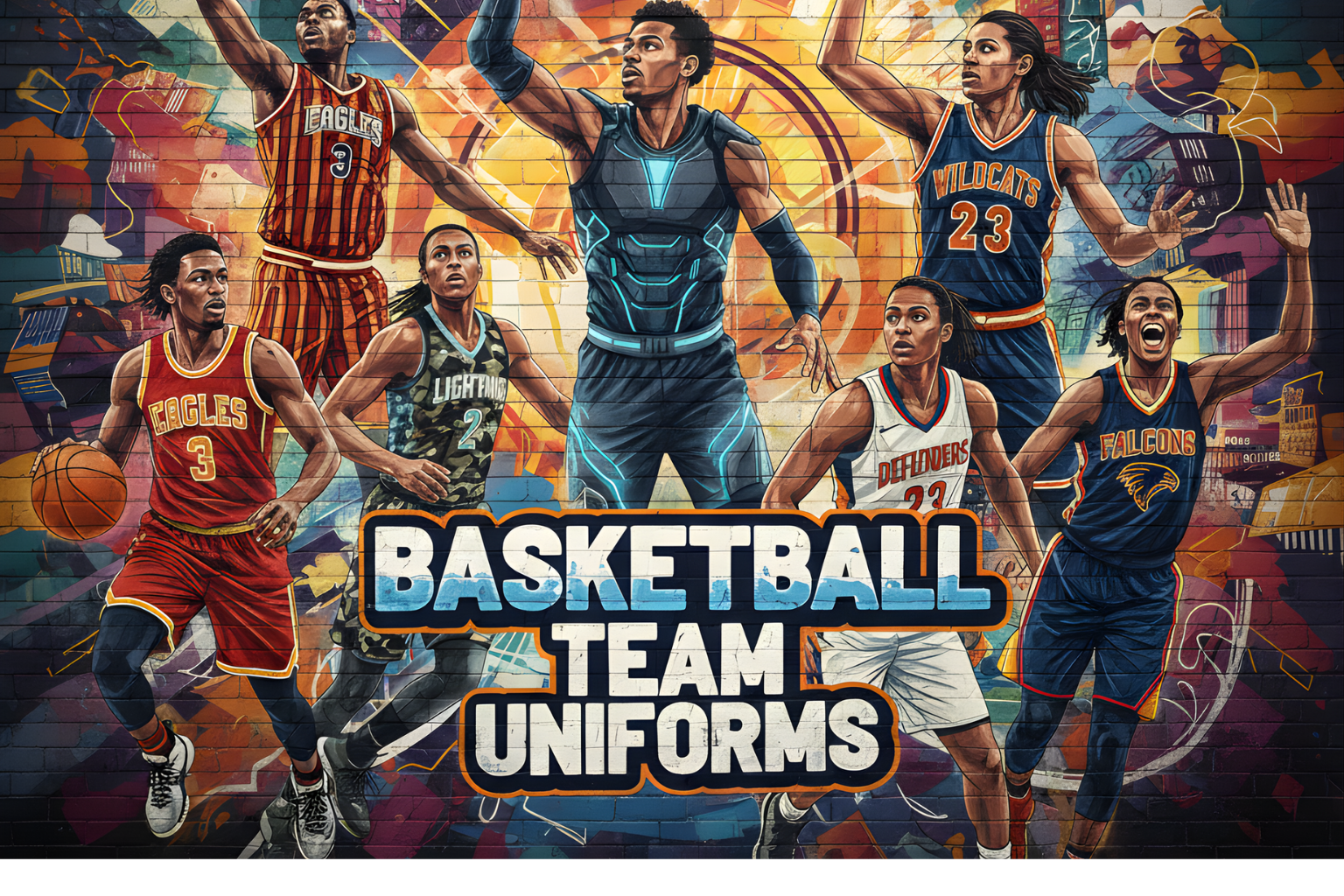 basketball team uniforms, screen print, and embroidery in Florida