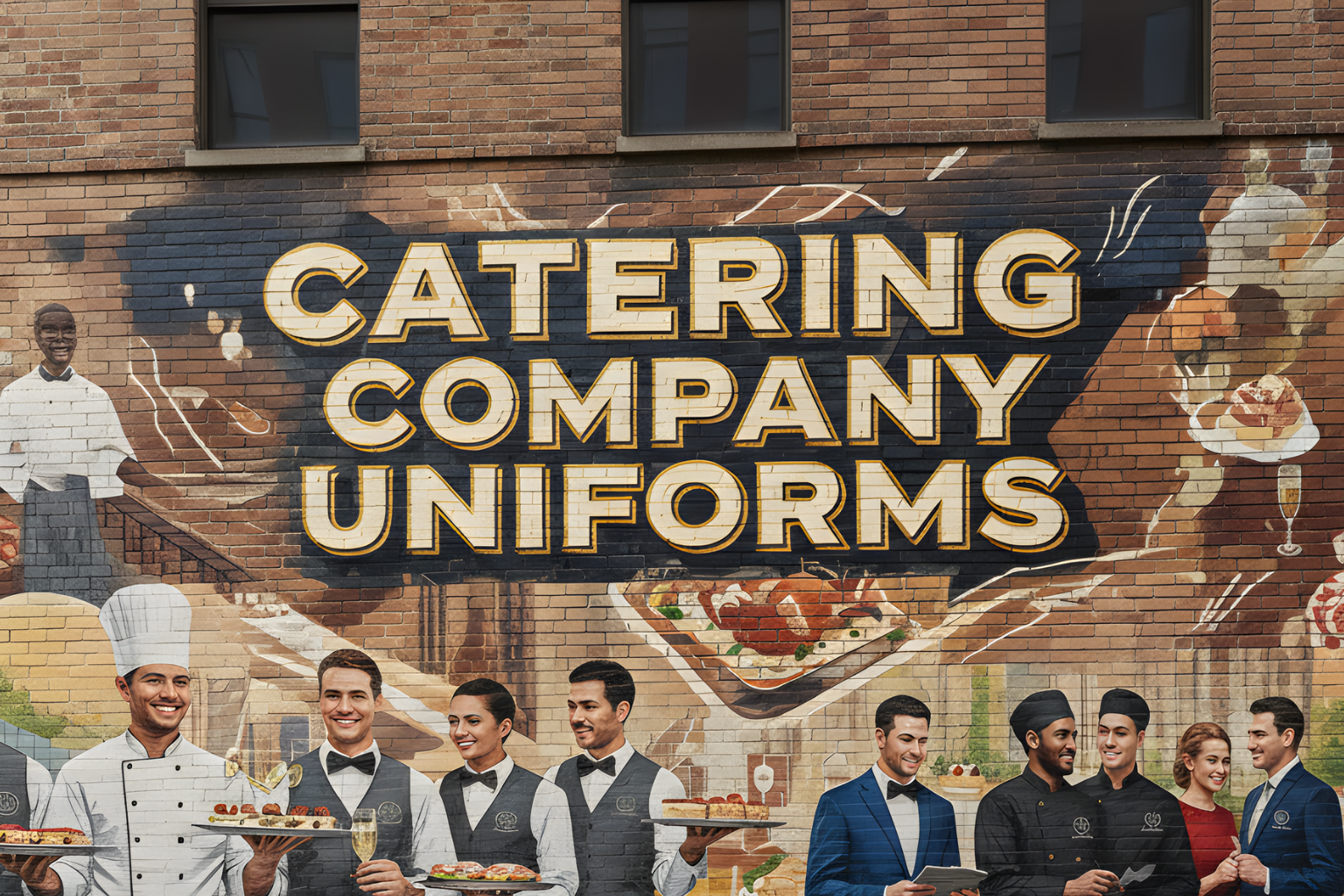 catering company uniforms, screen print, and embroidery in Florida
