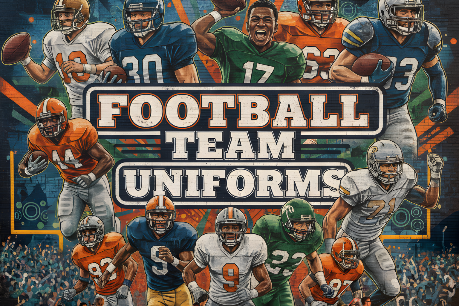 football team uniforms, screen print, and embroidery in Florida
