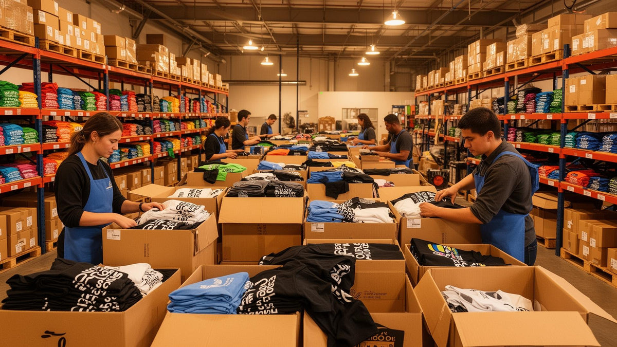 Shirt Packing Process Fulfillment & Dropshipping – Volume Shirts