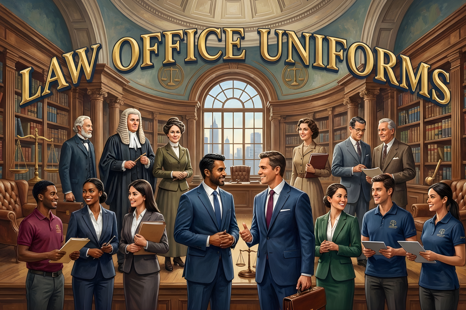 law office uniforms, screen print, and embroidery in Florida