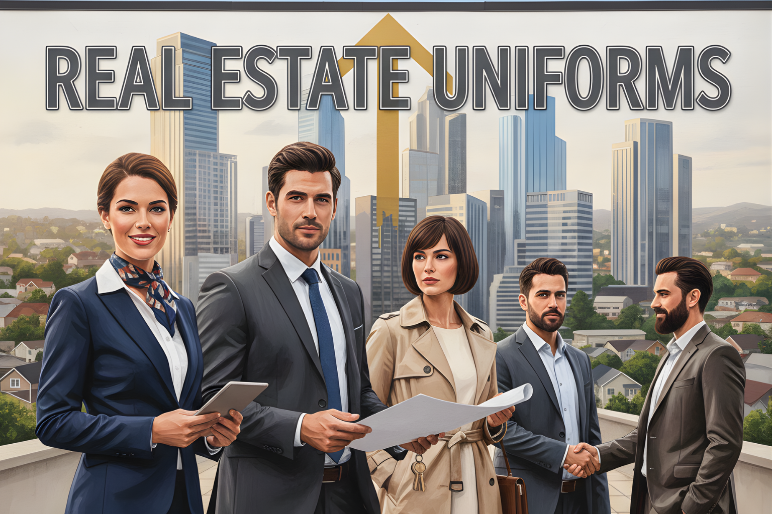 real estate uniforms, screen print, and embroidery in Florida